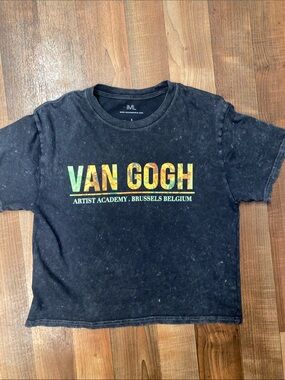 Van Gogh Graphic Tee for - Black